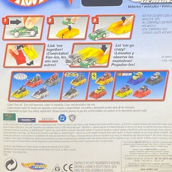 NIOB Hotwheels Speed Demon Jeff Gordon stock car by Mattel 2003 - Picture 7 of 8